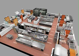 开放式食堂的后厨设计需要注意哪些因素？